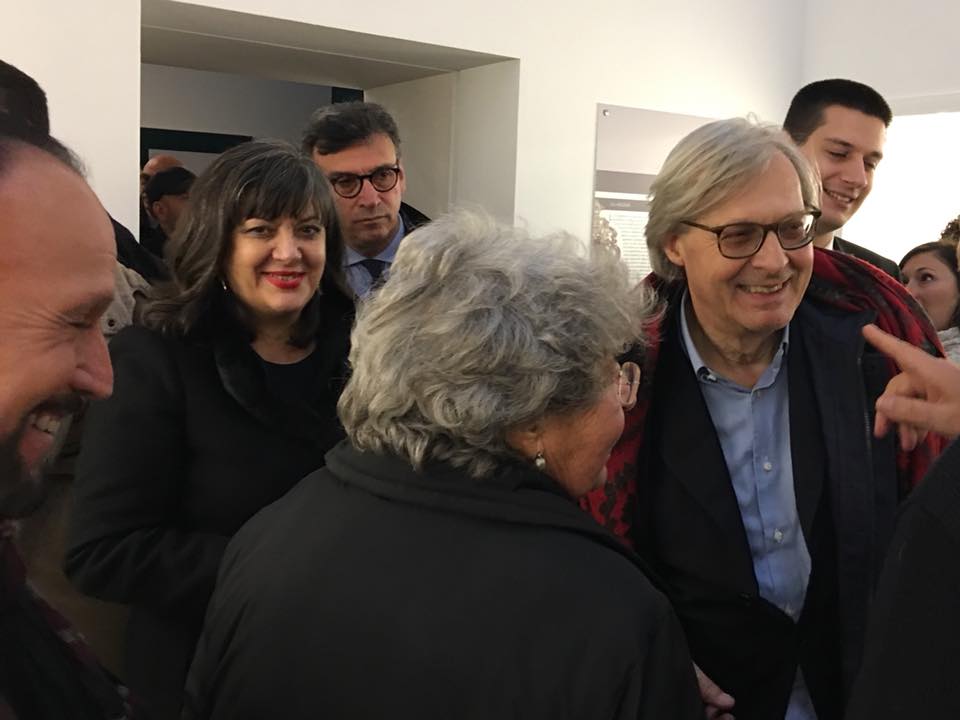 Sambuca. Sgarbi oggi all'inaugurazione del Polo espositivo del Museo diffuso della diocesi di Agrigento