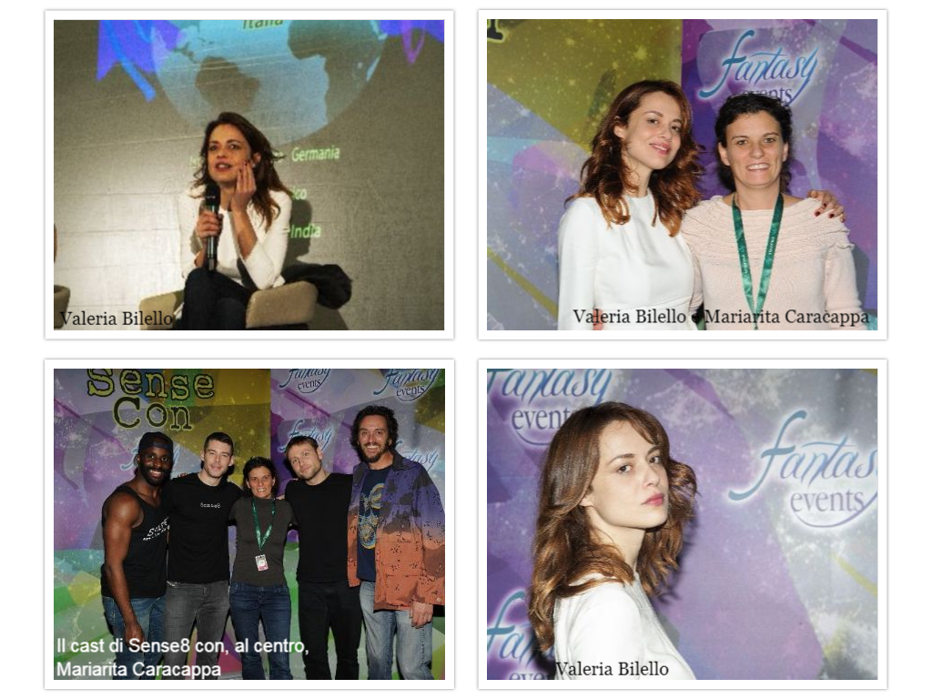 Un po' di Sciacca nella serie Netflix "Sense8" con Valeria Bilello. Evento a Roma con tutto il cast. Fotografa ufficiale: Mariarita Caracappa