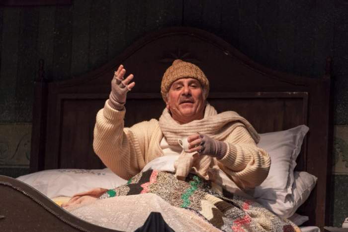 Enrico Guarnieri in scena al cine teatro Lupo di Ribera con "Natale in casa Cupiello"