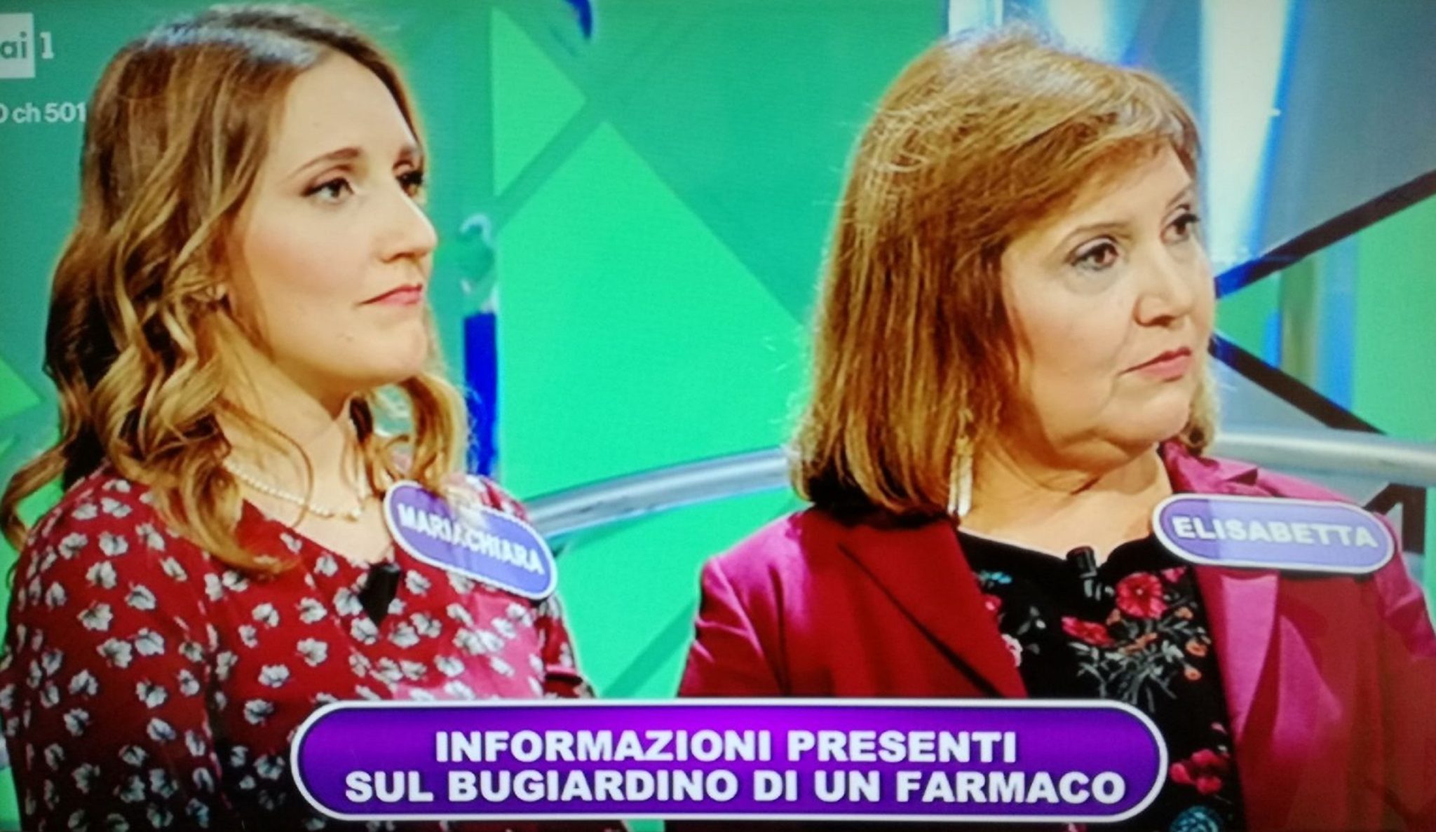 Ottima prestazione oggi al quiz "Zero e lode" di Rai 1 di due concorrenti saccensi. Sconfitte solo per colpa della sfortuna