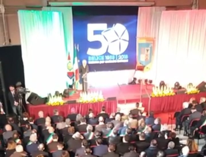 Partanna. Mattarella: "Condividerò ancora la battaglia dei sindaci"