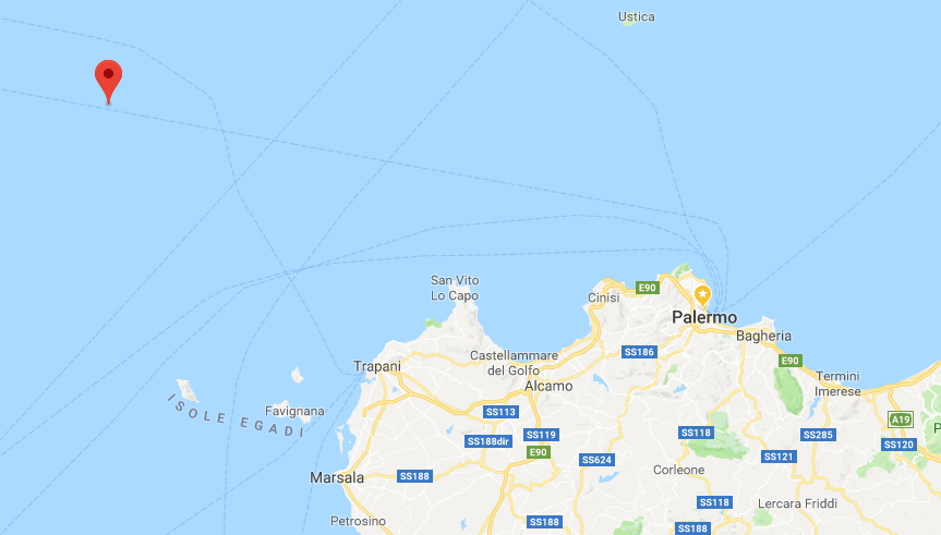 Ancora un sisma, stavolta al largo del mare di Trapani