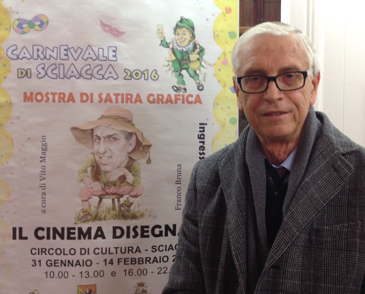 Addio a Vito Maggio, il professore che promosse anche l'annullo postale del Carnevale di Sciacca