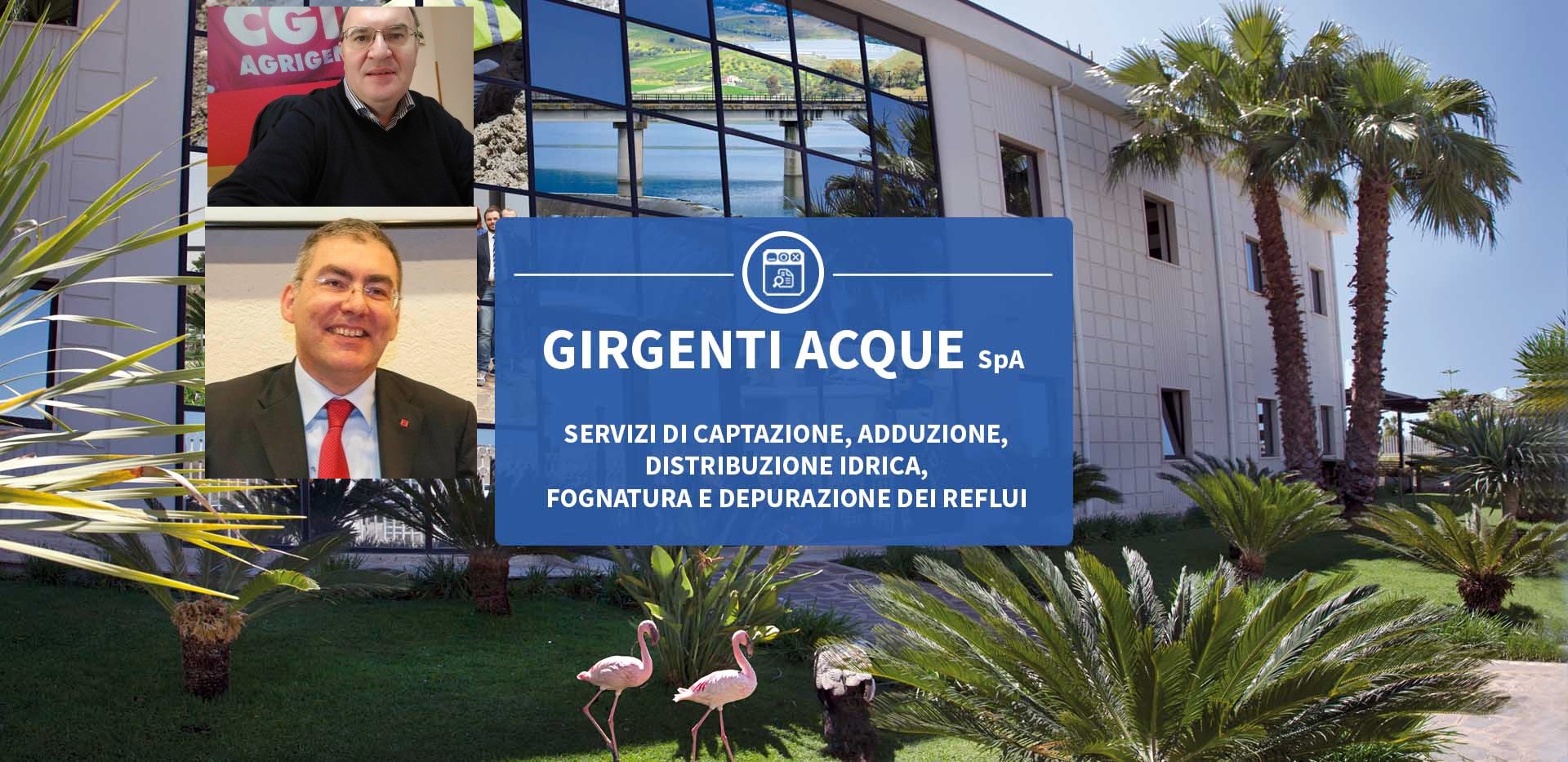 Inchiesta Girgenti Acque, la Cgil: "Reati inquietanti, la magistratura faccia in fretta"