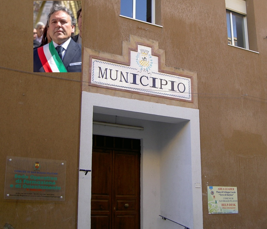 Sindaco di San Biagio Platani in manette, primo cittadino a "disposizione" della mafia.
