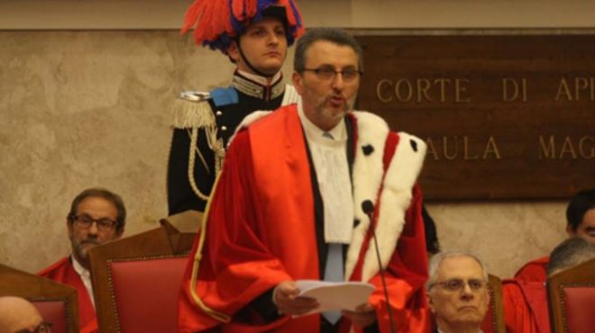 Inaugurato l'anno giudiziario. Tra i dati della relazione del presidente Frasca: il raddoppio degli omicidi