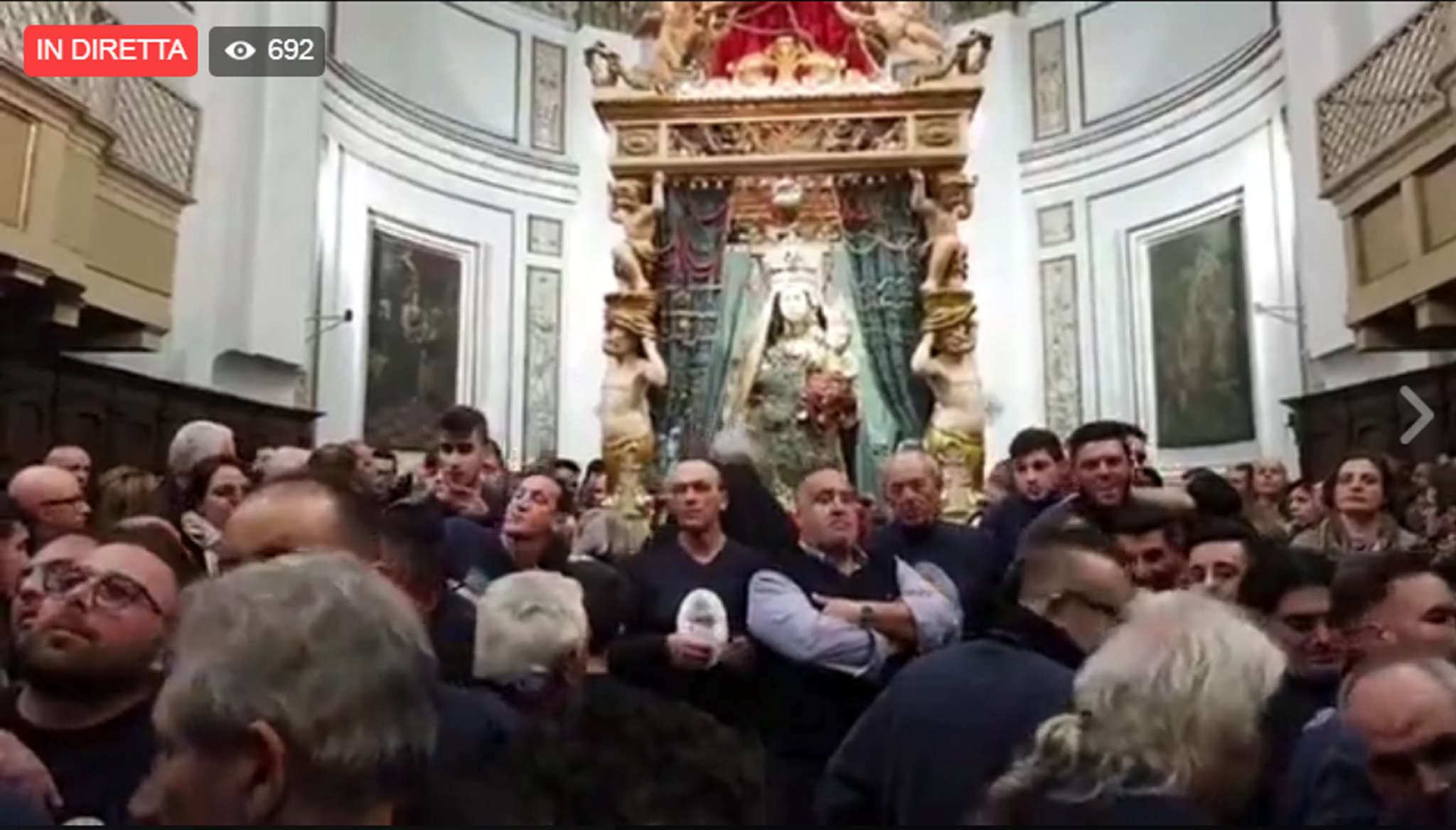 La Processione della Madonna del Soccorso rinviata a domenica, Risoluto.it fa il boom dei contatti