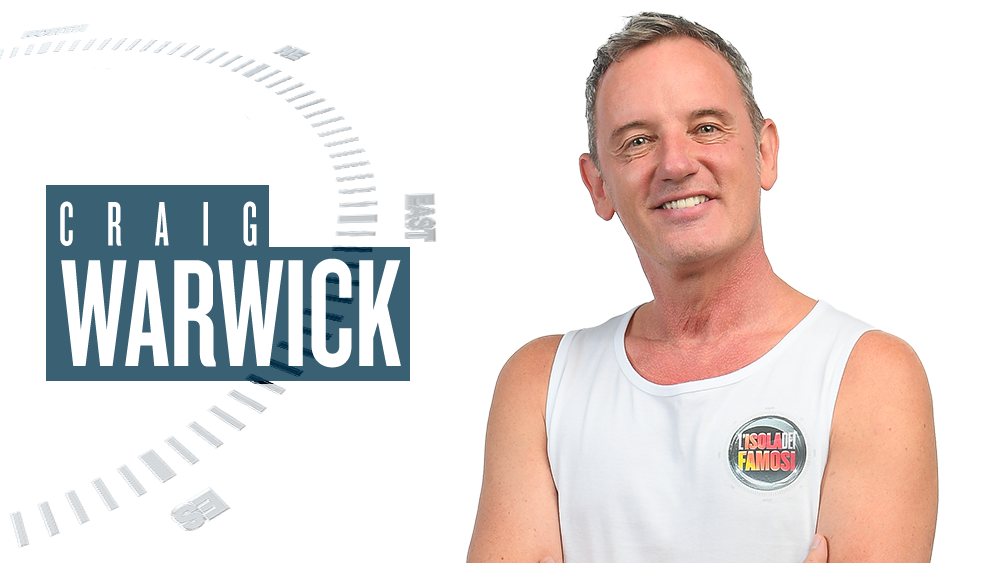 Craig Warwick lascia l'Isola dei Famosi, Enzo Bitetto a Milano per partecipare alla puntata