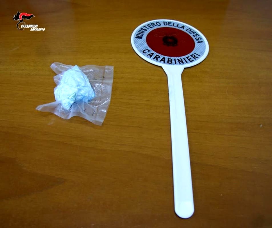 Arrestato palermitano a Carnevale, era a Sciacca per smerciare cocaina