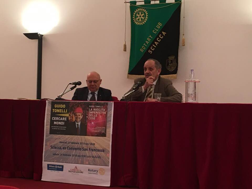 Guido Tonelli a Sciacca, il fisico che ha scoperto "la cellula di Dio"