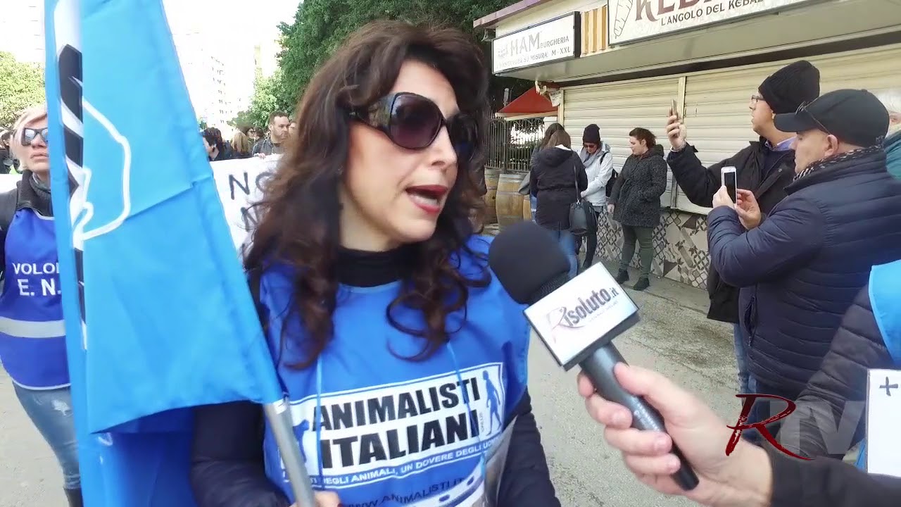 Animalisti in strada, saccensi a casa. Cronaca di un corteo