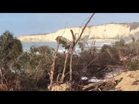 Eraclea Minoa: in attesa dello stato di calamità naturale, la spiaggia è letteralmente scomparsa