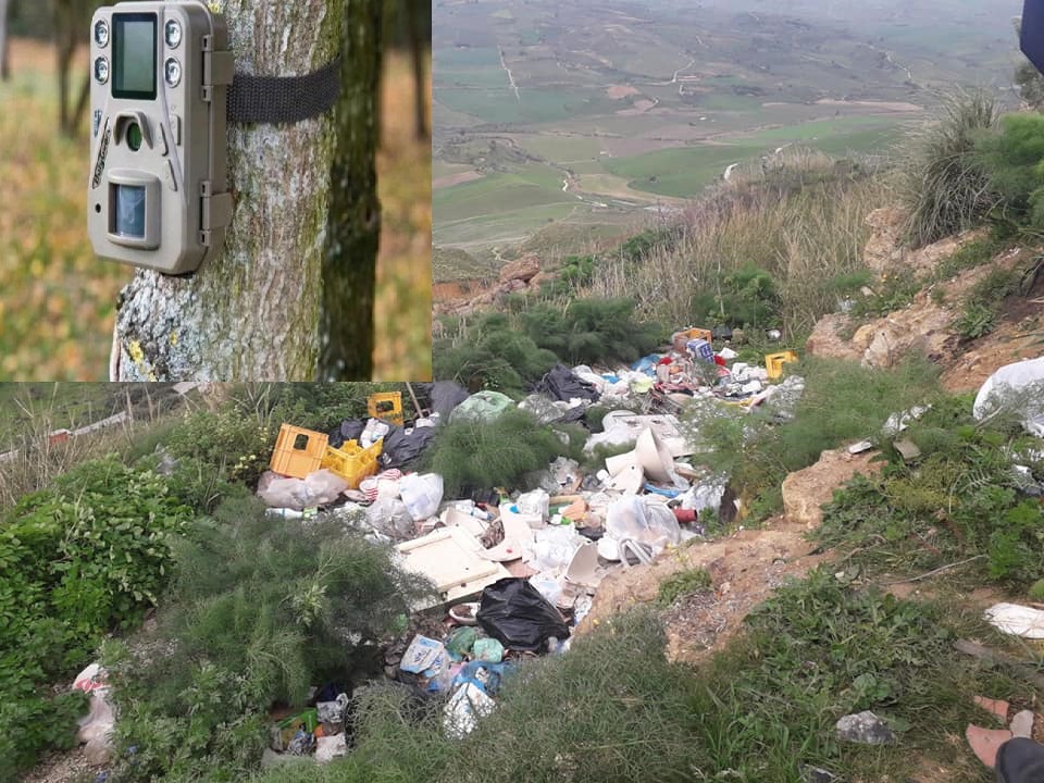 Guerra agli incivili a Montevago, il Comune acquista fototrappole per incastrare chi abbandona i rifiuti