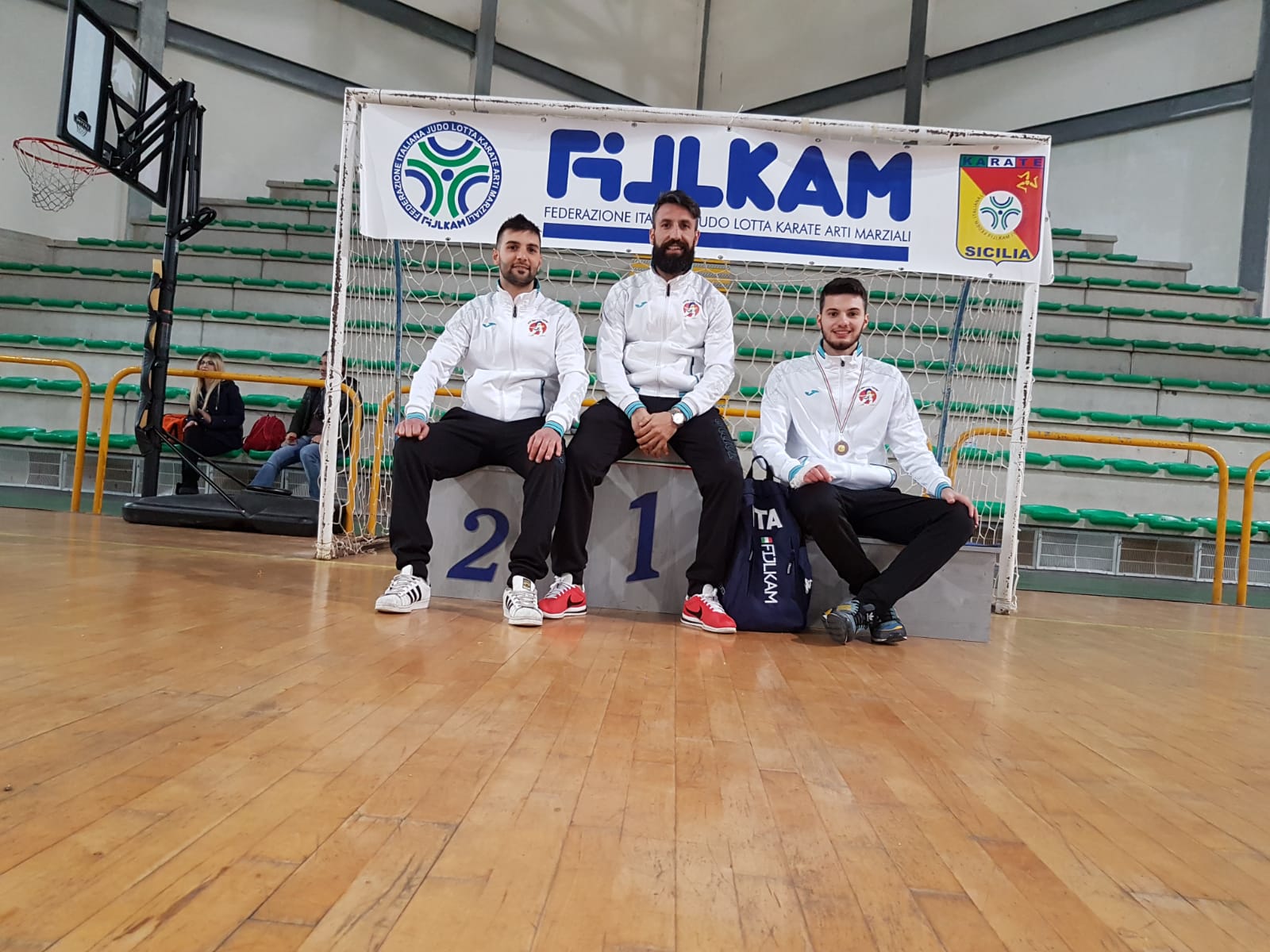 Tre atleti saccensi dell'Ippon Karate Lentini accedono ai campionati assoluti di kumite