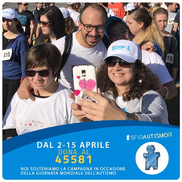 Solidarietà. Scatta #sfidAutismo18: raccolta fondi promossa dalla Fondazione Italiana Autismo presieduta dal senatore Davide Faraone