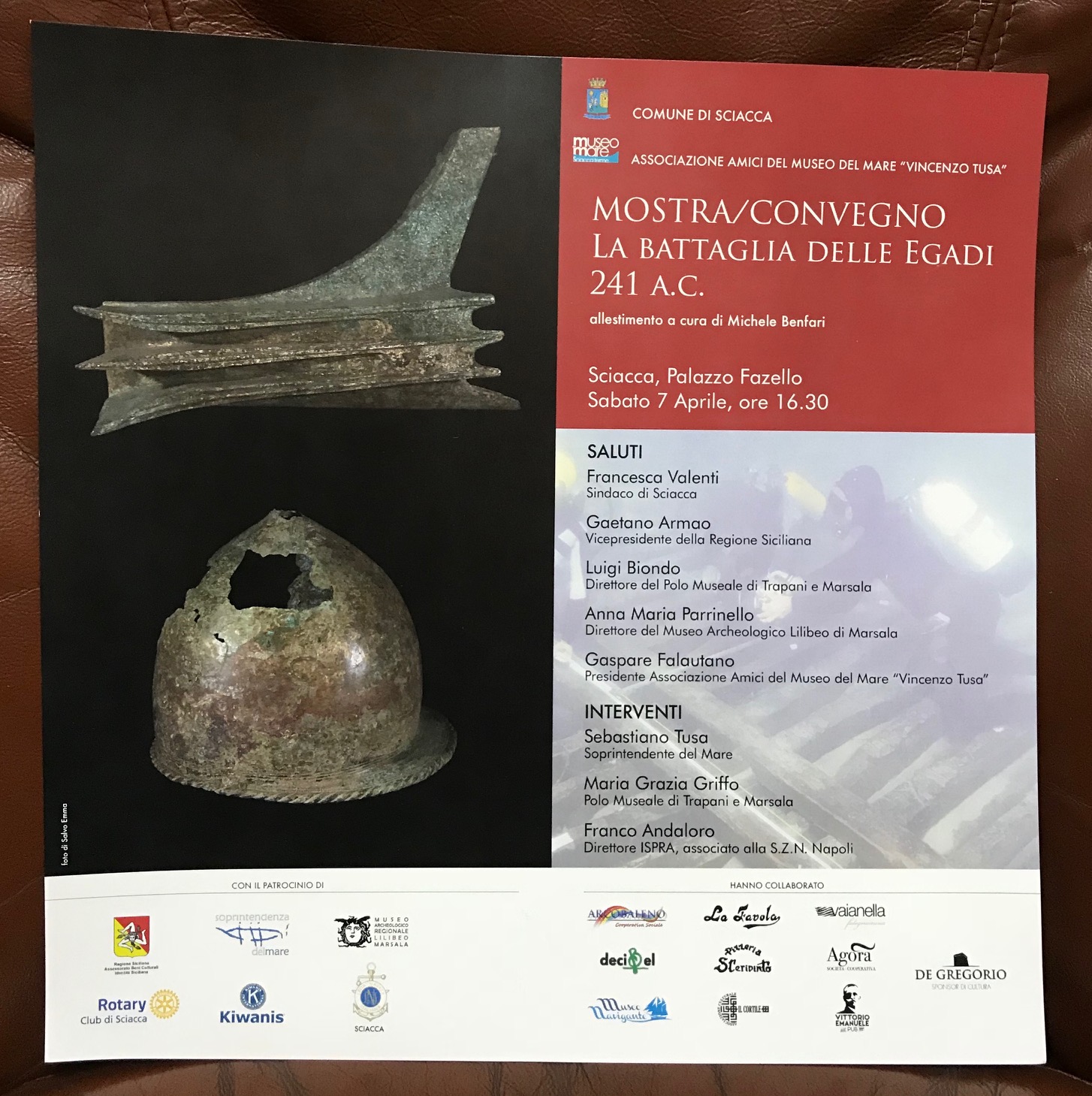 Oggi Armao torna a Sciacca per un'iniziativa culturale: occasione propizia per tornare a parlare delle Terme