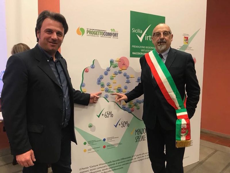 I Comuni "Ricicloni" premiati oggi a Catania, bene molti centri Agrigentini