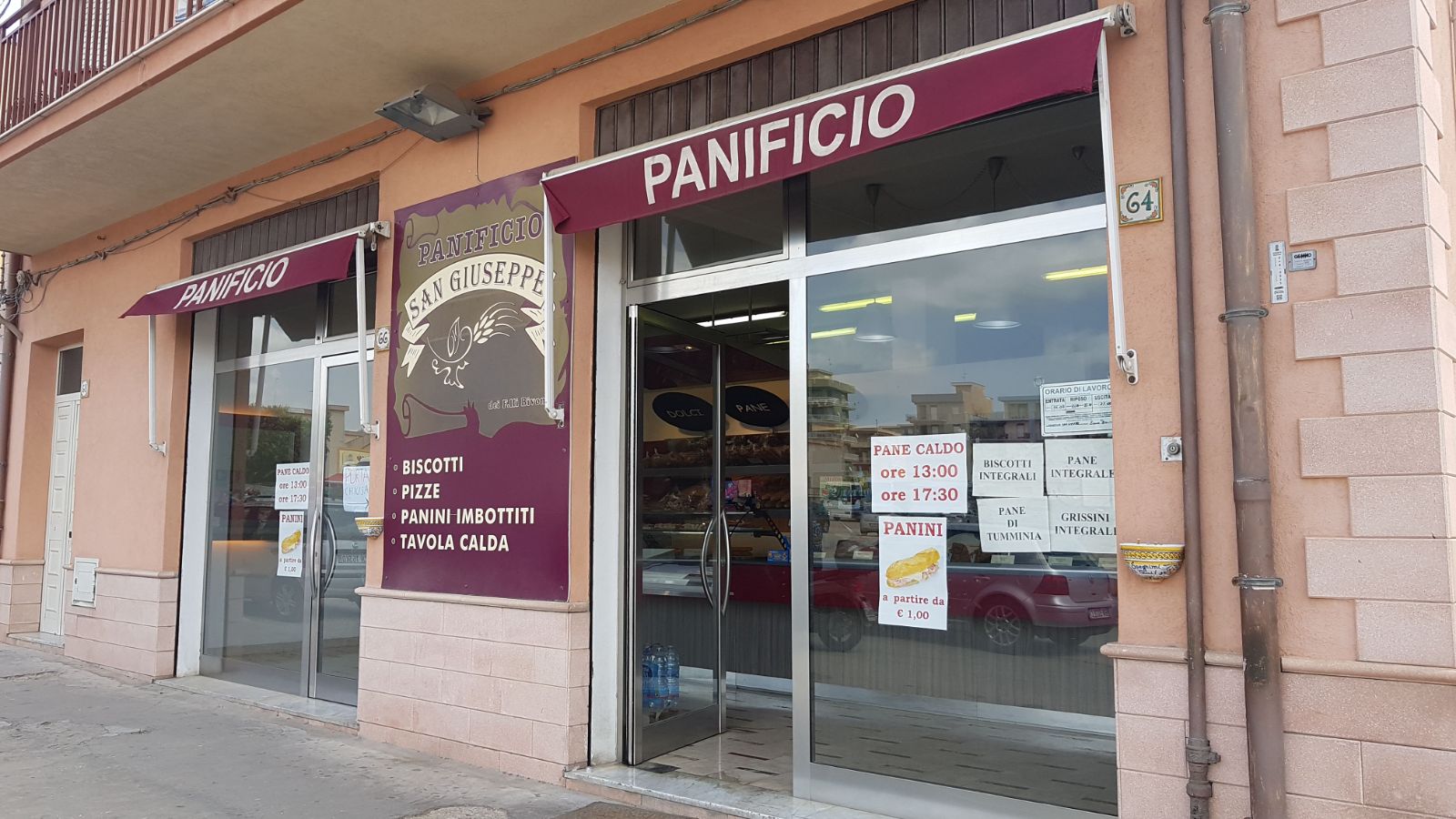 Arrestato il giovane che stamattina ha tentato di rapinare il panificio di contrada Perriera