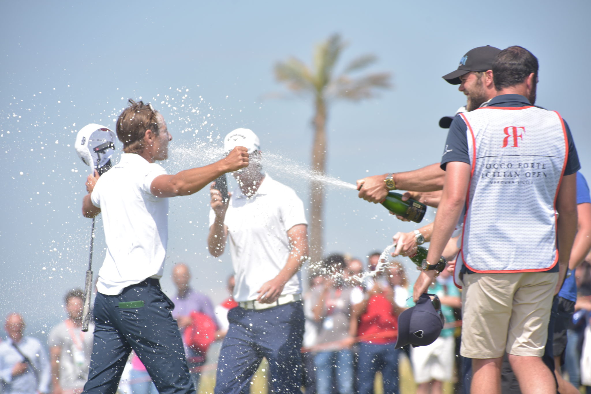 Gran festa al vincitore del Rocco Forte Sicilian Open, adesso al Verdura Resort si attende il Google Camp 2018