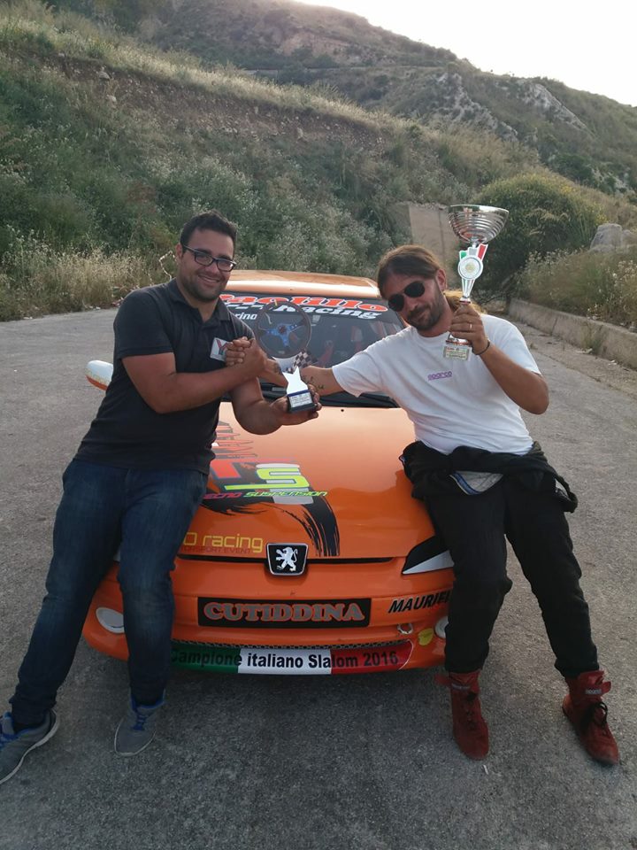 Slalom automobilistico dell'AgroEricino, vittoria del pilota di Sciacca Benedetto Guarino