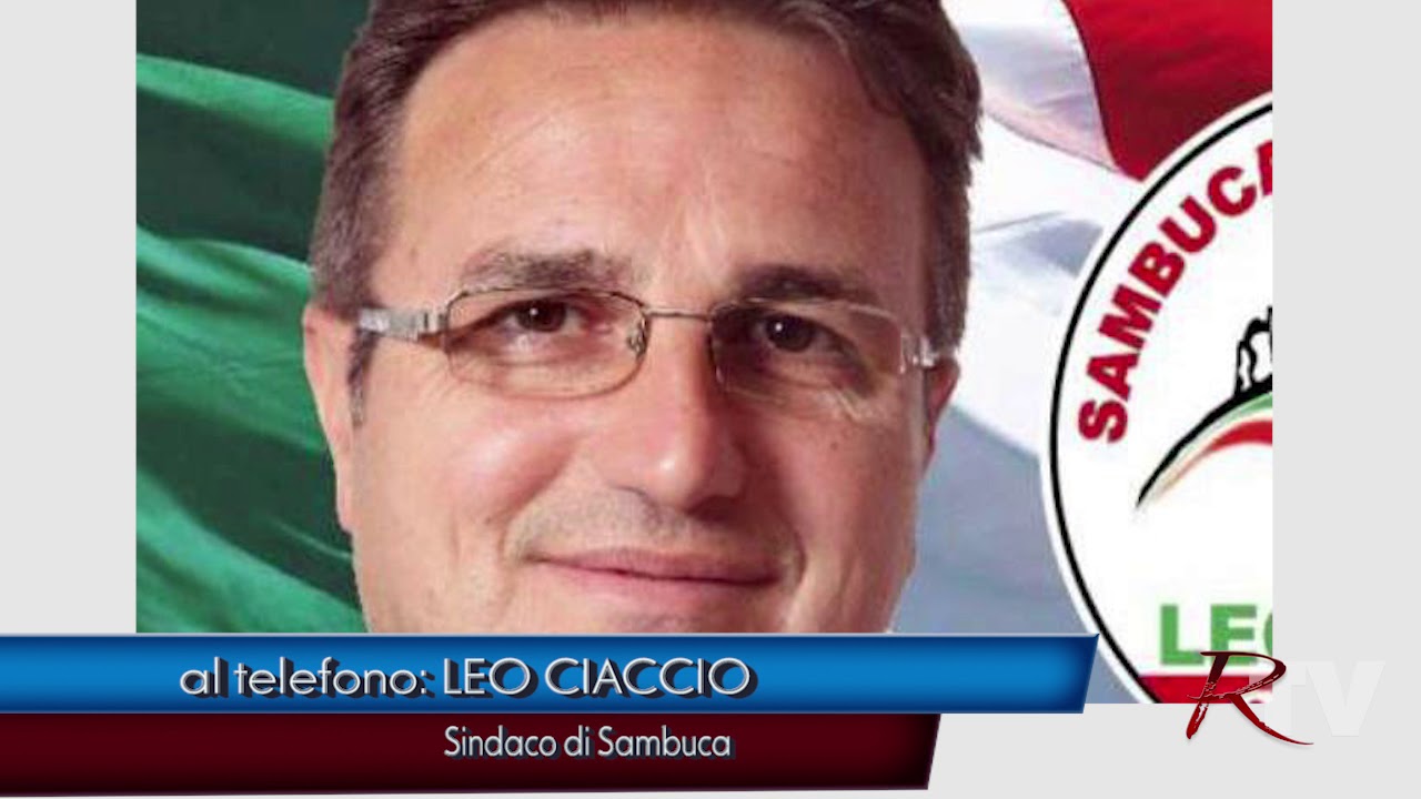 Leo Ciaccio: "Bisogna andare avanti sulla crescita culturale e turistica di Sambuca"