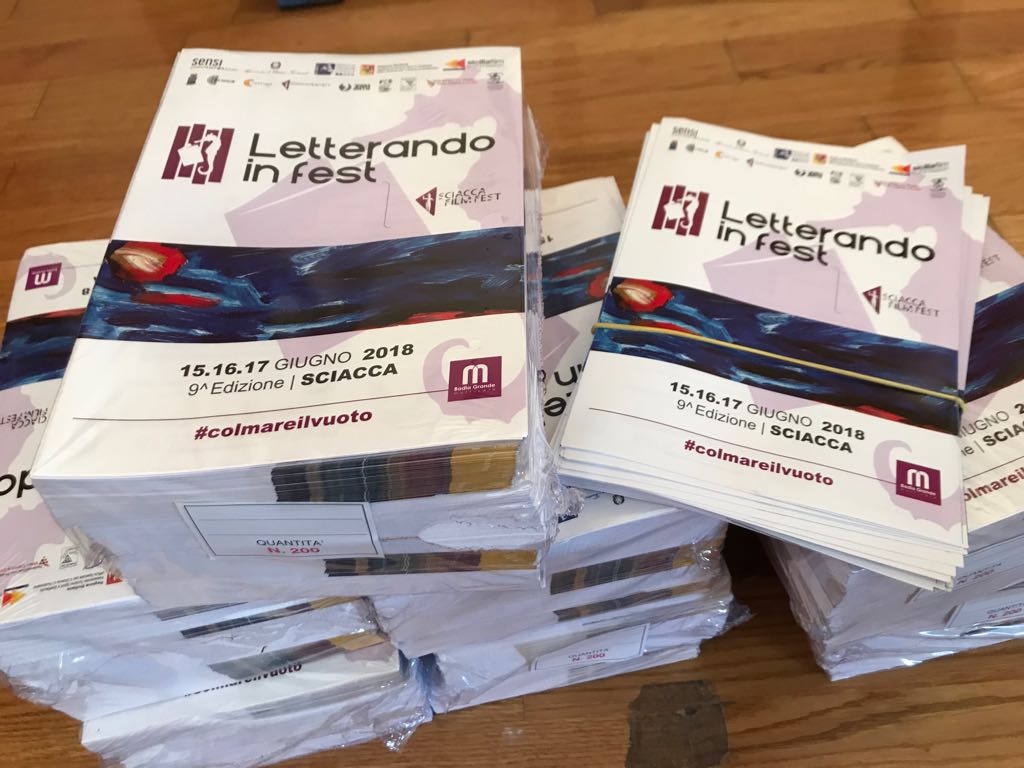 Si presenta il Letterando In Fest 2018, evento del collettivo 0925 "copertina" della kermesse letteraria