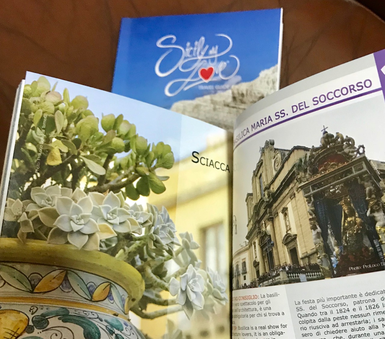 Nuovo opuscolo di informazione turistica della provincia di Agrigento, c'è anche Sciacca su "Sicilia my Love"