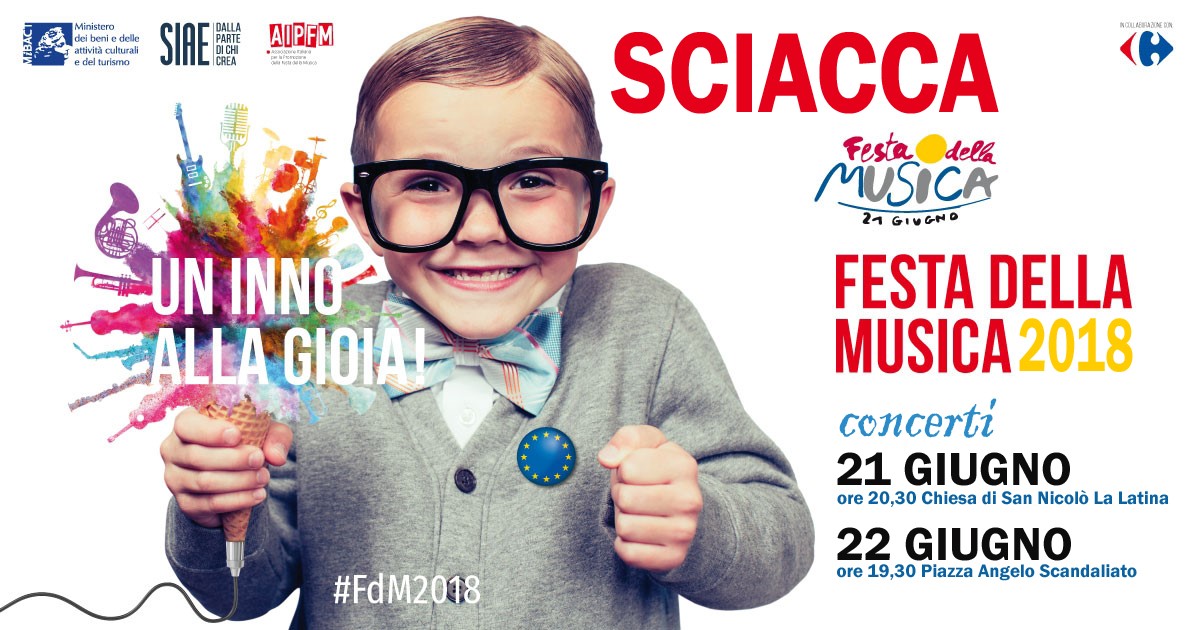 Festa della Musica anche a Sciacca, due giorni di eventi inseriti nel programma nazionale del Ministero