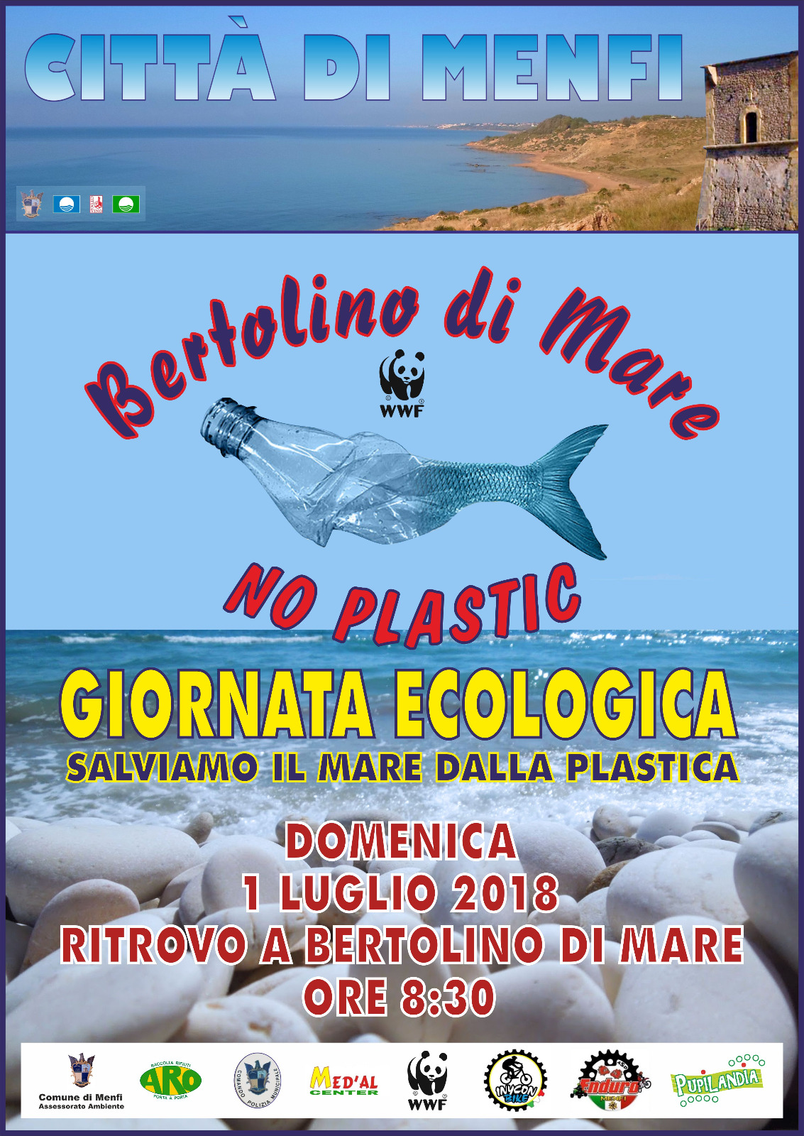 Via la plastica dalla spiaggia, volontari in azione domenica a Menfi