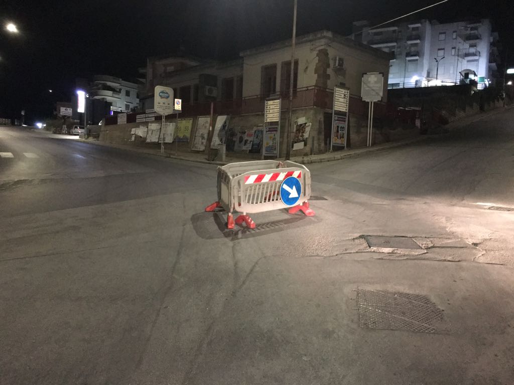 Sciacca e le frane: da piazza Libertà a via Gerardi, una città che sprofonda