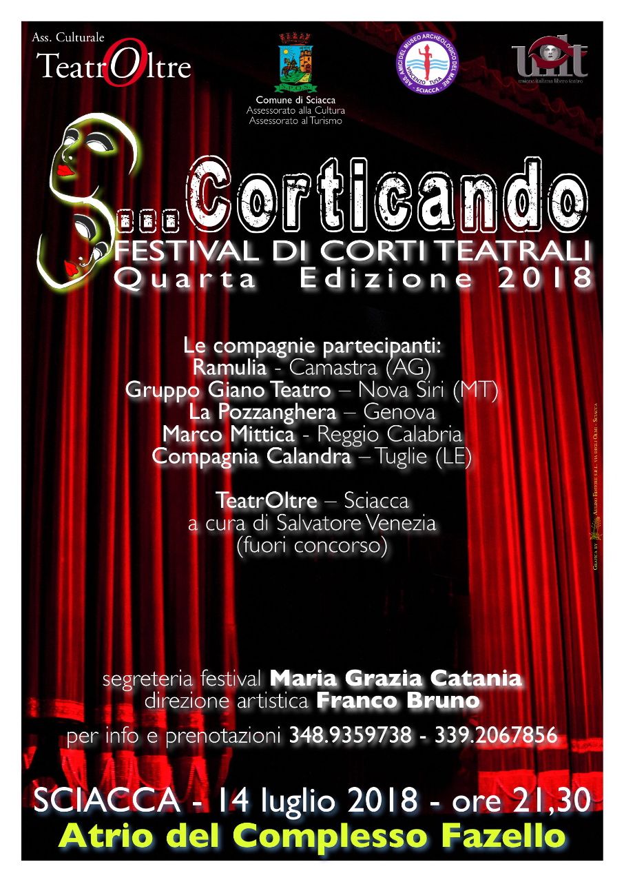 Sciacca Teatro, programma di eventi teatrali arricchisce il cartellone estivo saccense
