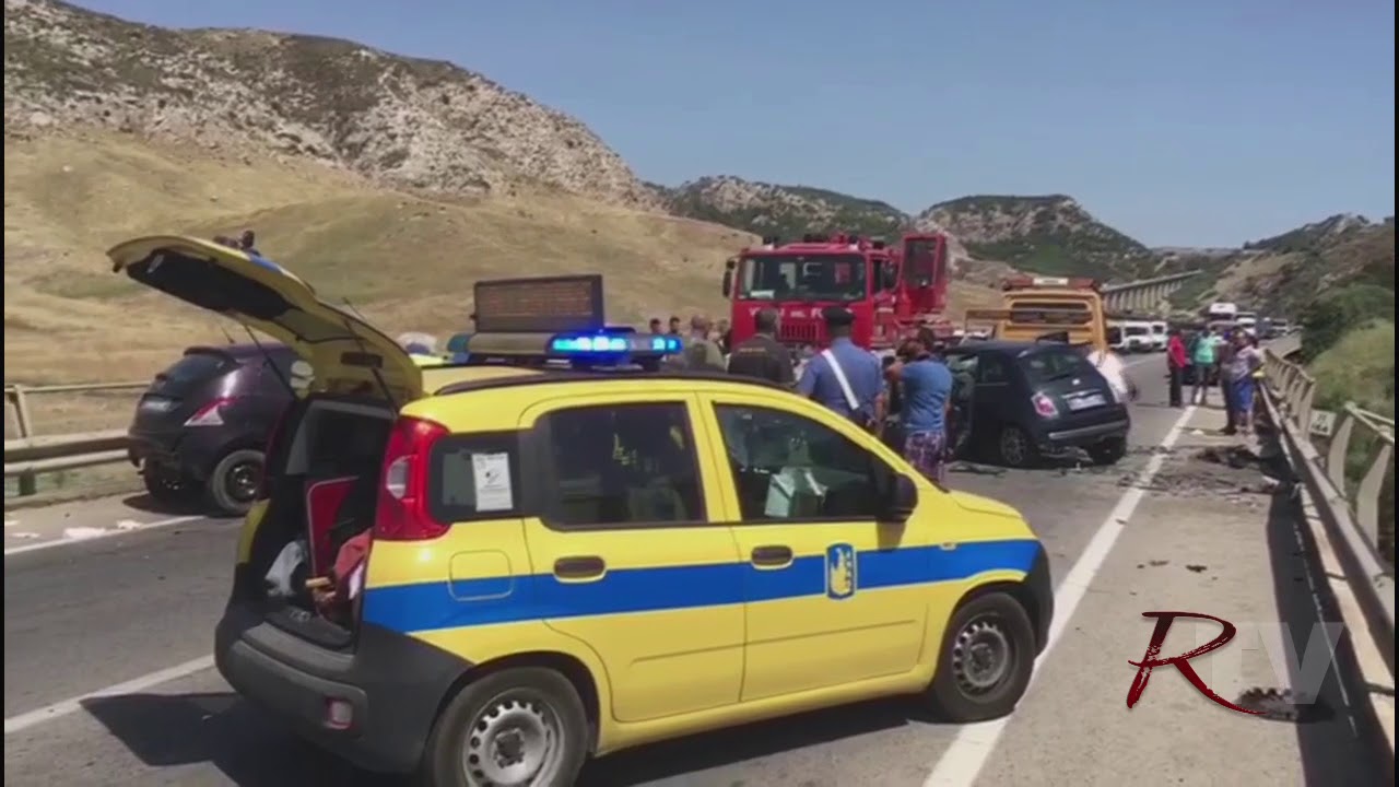 L'incidente tra Siculiana e Montallegro: intervento dell'elisoccorso lungo la strada