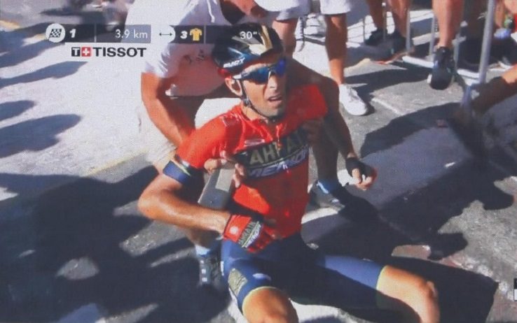 Intervento immediato per Nibali che guarda al recupero per la partenza della Vuelta