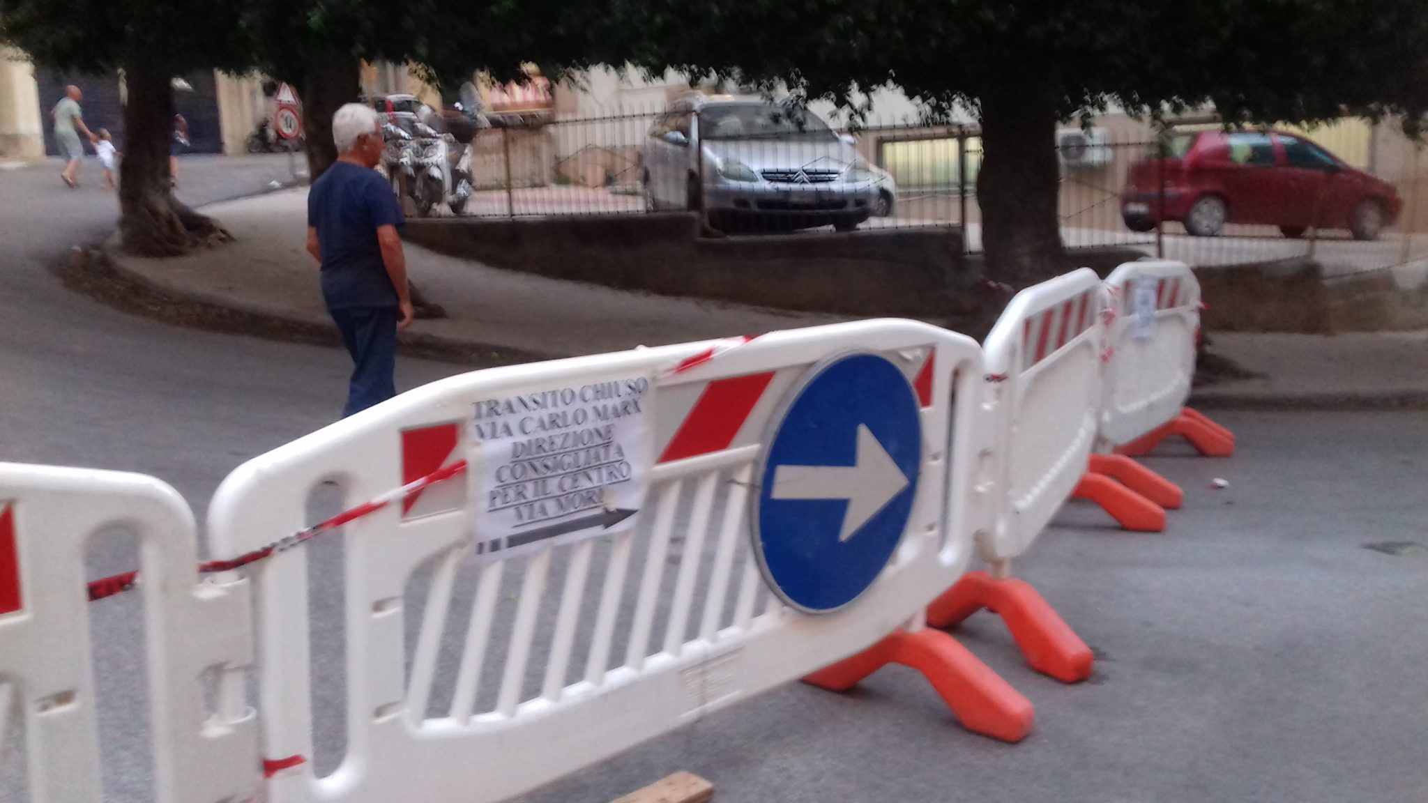 Riaperta via Carlo Marx, torna anche il  bus navetta