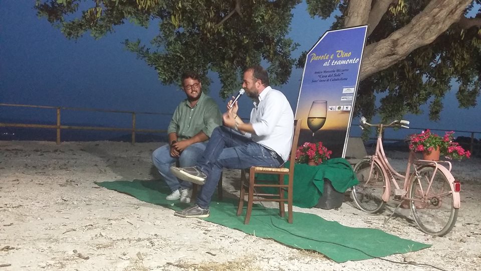 "Parole e vino al tramonto", terzo appuntamento con Gaetano Aronica