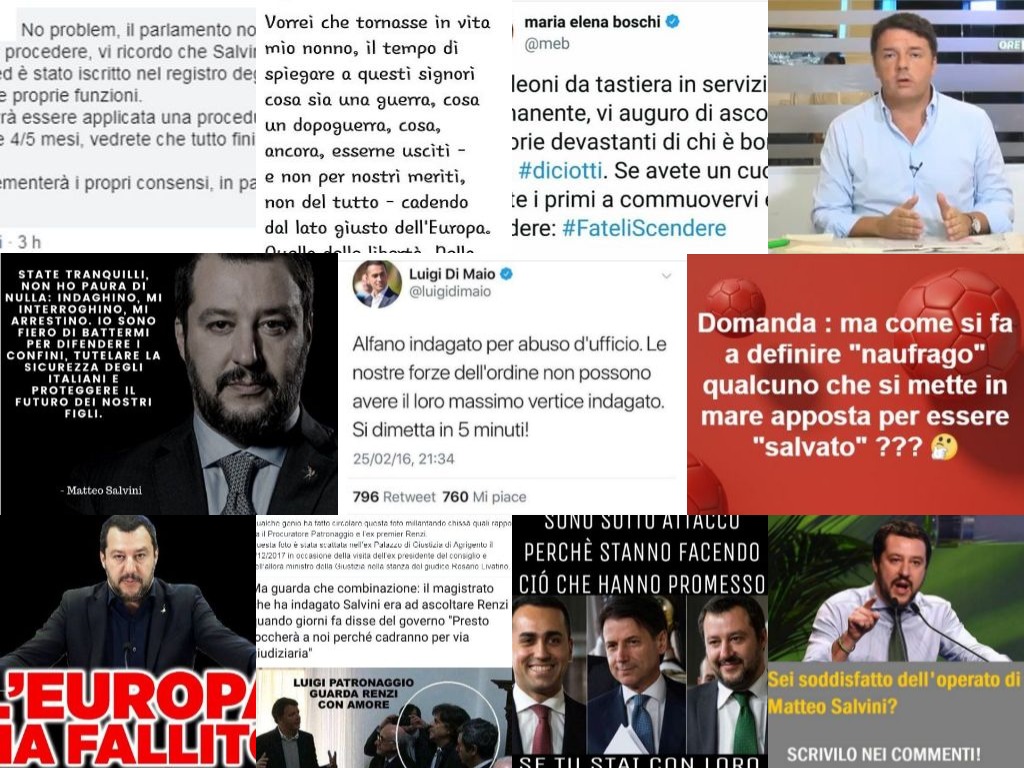 Migranti: infuria su Facebook il dibattito tra ammiratori e detrattori del ministro Salvini