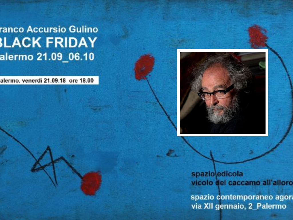 Arte. Da venerdì prossimo il pittore saccense Franco Gulino lancia il suo progetto "Black Friday"