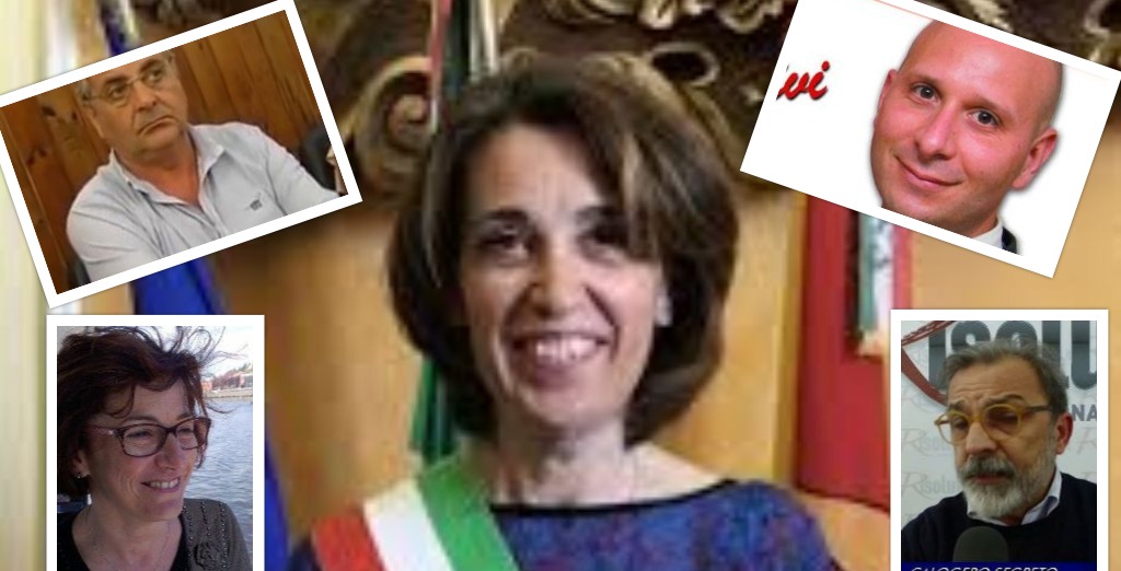 I nuovi assessori di Sciacca in municipio per la nomina, confermato Segreto in quota Cusumano