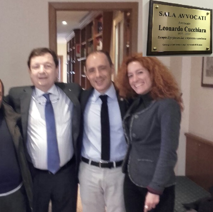 La sala degli avvocati del Tar di Palermo intitolata al saccense Leonardo Cucchiara