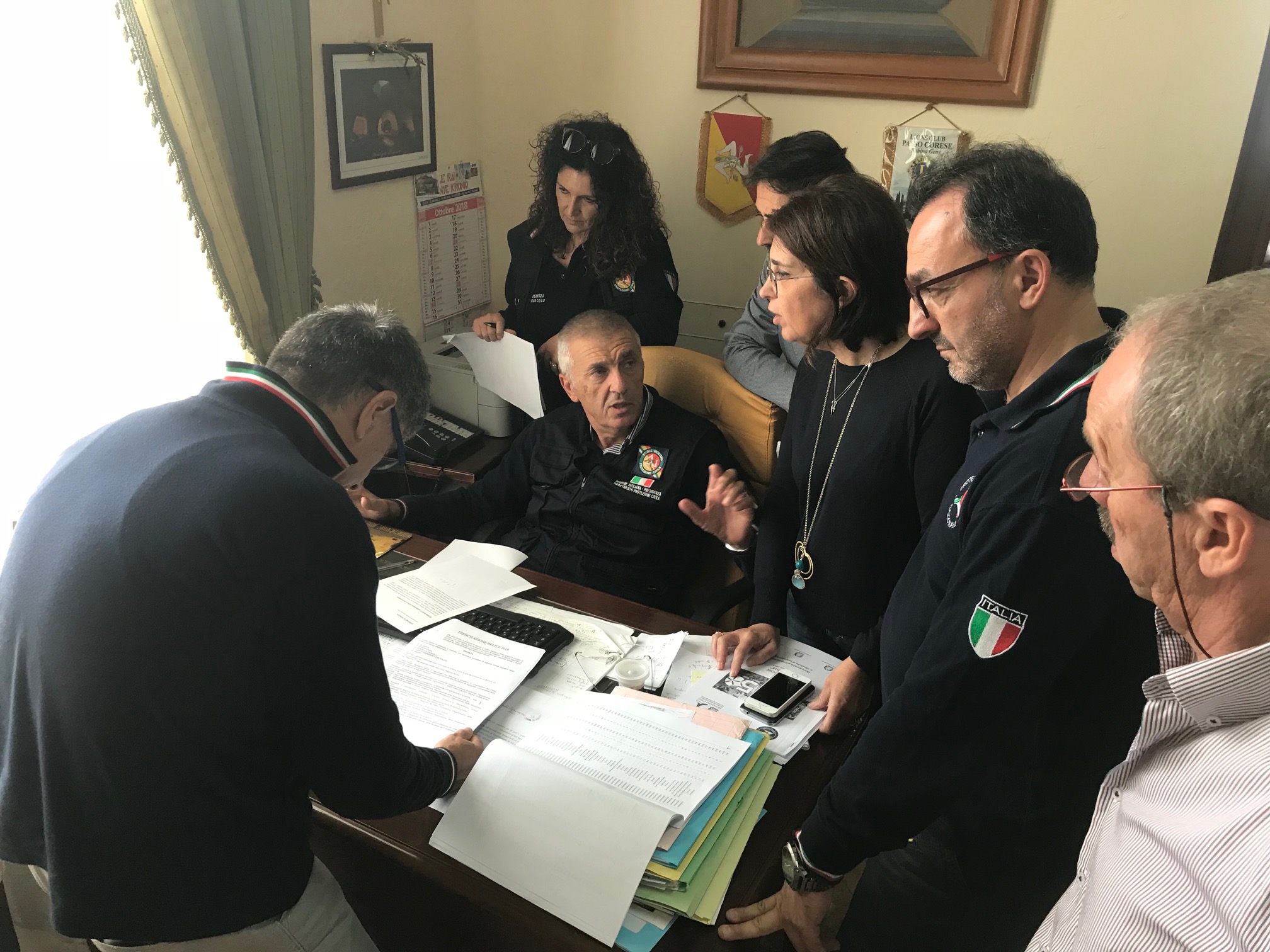 Simulazione di protezione civile questa mattina a Sciacca