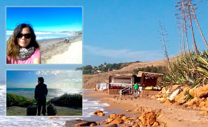 Giornalista di Sky a Capo San Marco: "Non trattiamo il mare come una discarica"