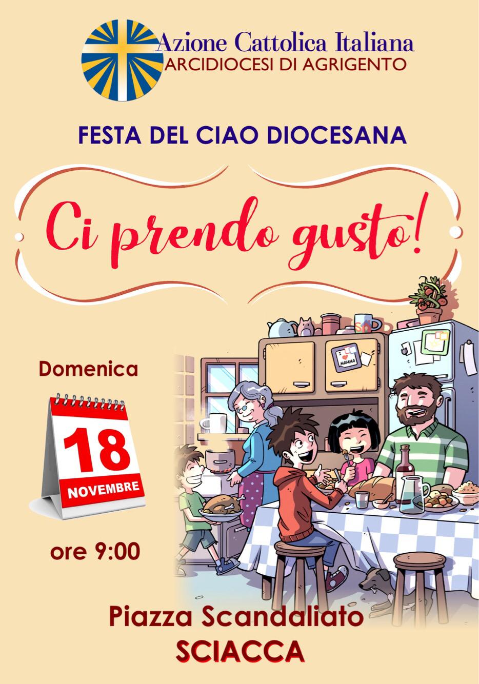 "Festa del Ciao" domani a Sciacca per aprire le attività annuali dell'Azione Cattolica Italiana