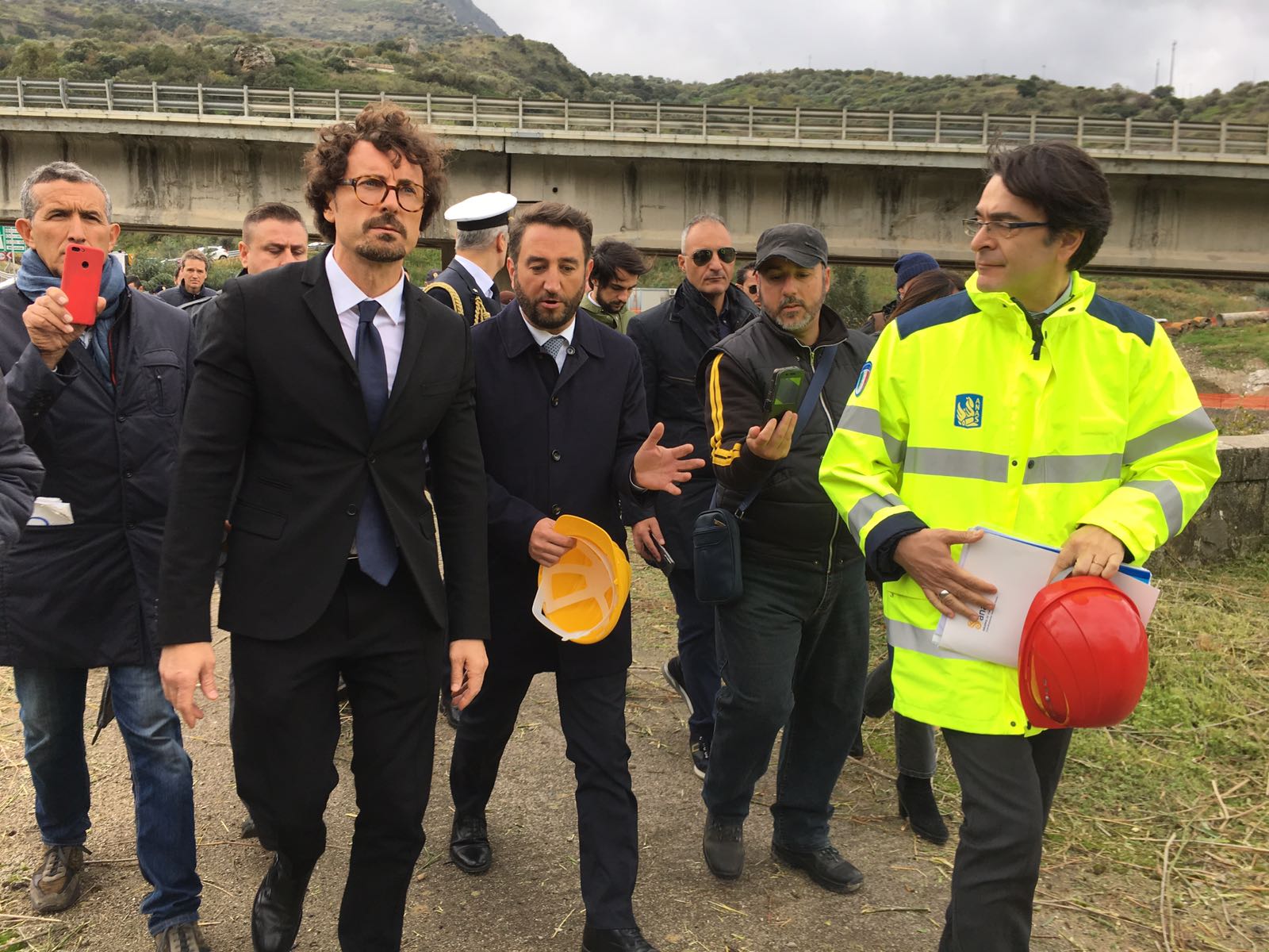 Visita lampo ad Agrigento del Ministro Toninelli, molto delusa dell'incontro la sindaca Valenti