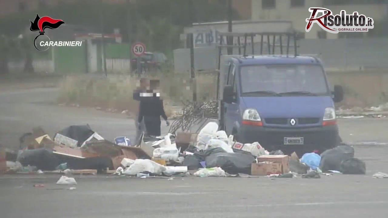 Abbandoni incontrollati di rifiuti, scattano i controlli dei carabinieri con multe per 210 mila euro (Video)