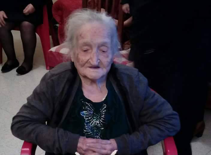 A Santa Margherita nonna Maria Ienna compie 105 anni