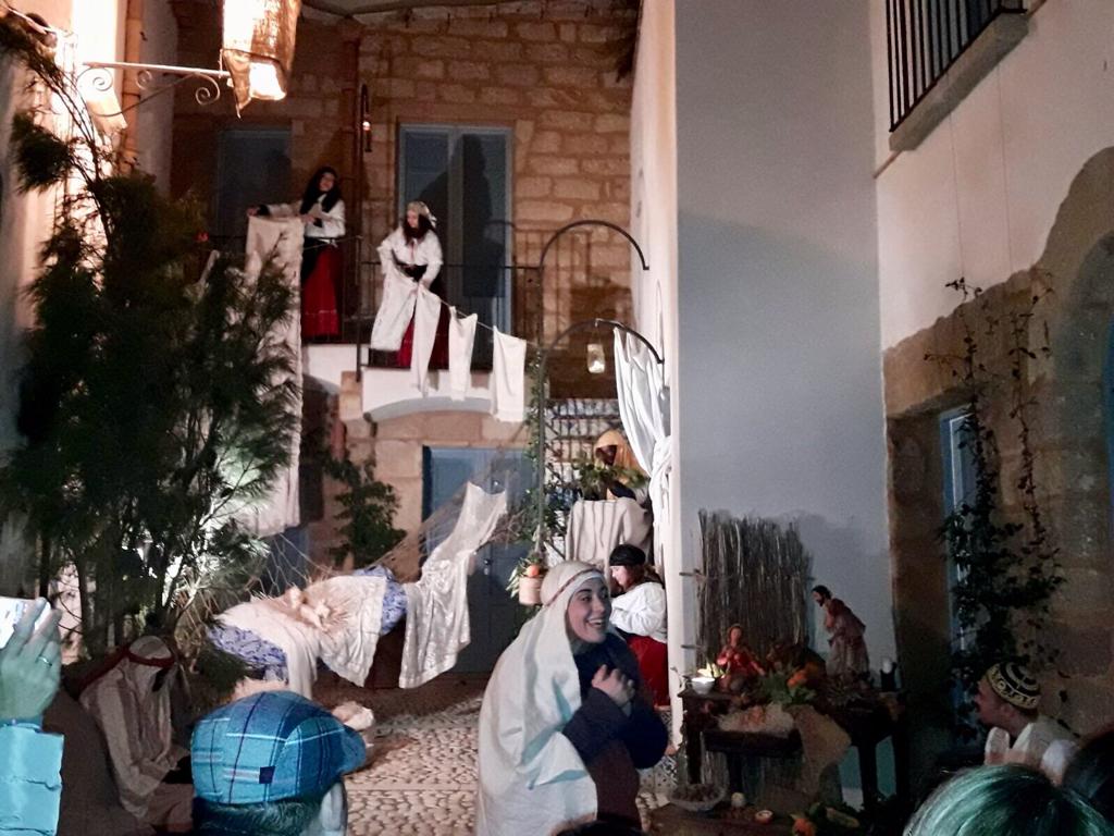 A Sambuca, per Natale, il Quartiere Saraceno diventa una piccola Betlemme