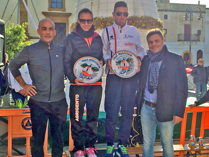 Il saccense Tony Puccio vince la mezza maratona "Ribera Città delle Arance"