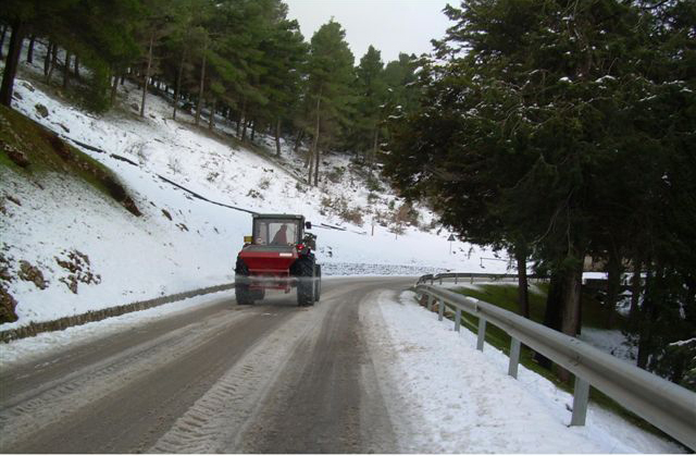 Prima neve a Caltabellotta e Santa Margherita, gelo in tutta la Sicilia