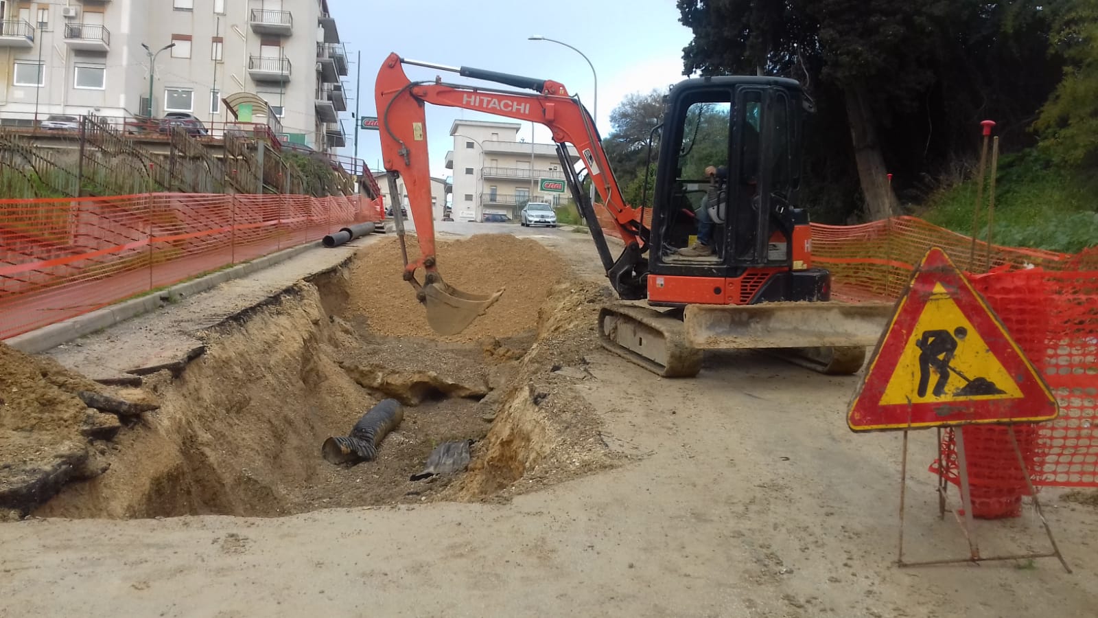Lunedì si torna a transitare sulla via Giovanni XXIII, lavori presto anche nelle vie Ovidio e Amendola