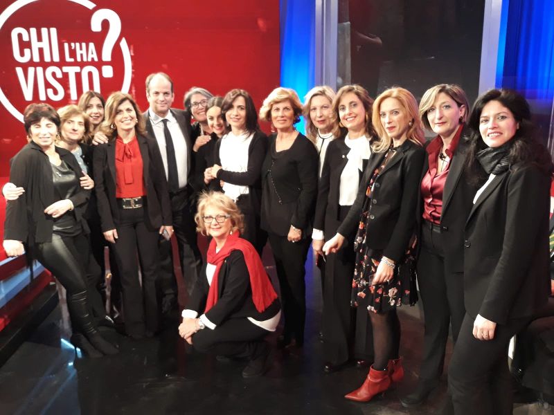 Una delegazione di Sciacca ospite ieri sera della trasmissione "Chi l'ha visto?"